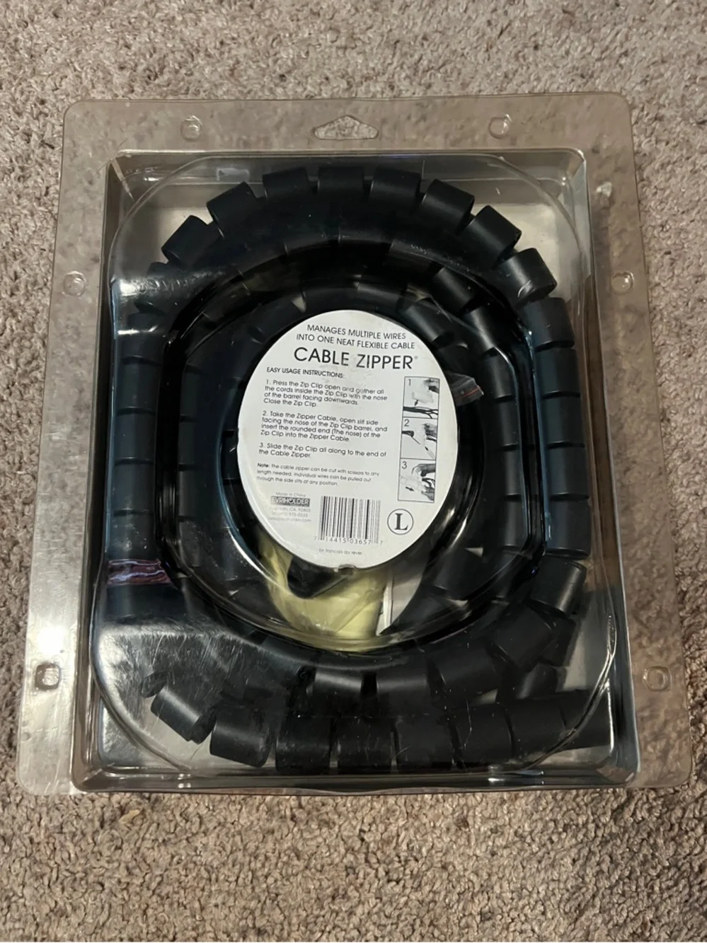 Cable Management System – Black